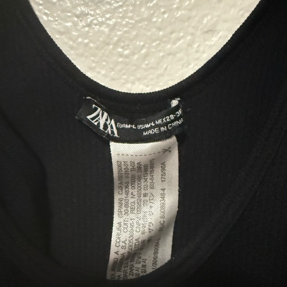 Zara Black Bodysuit - Picture 2 of 2